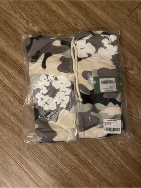 Denim Tears Camo Zip Hoodie